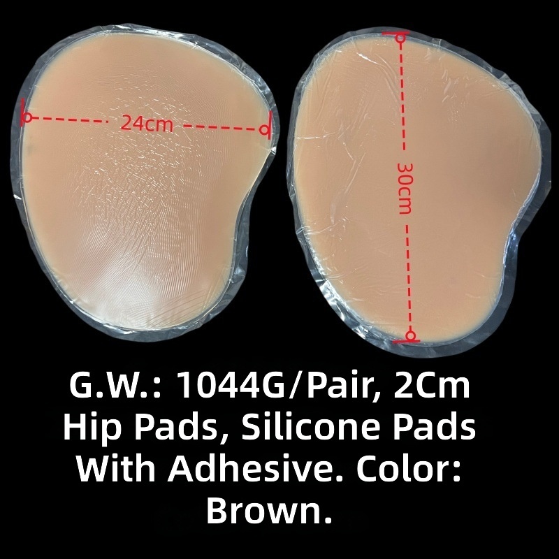 short beige with glue