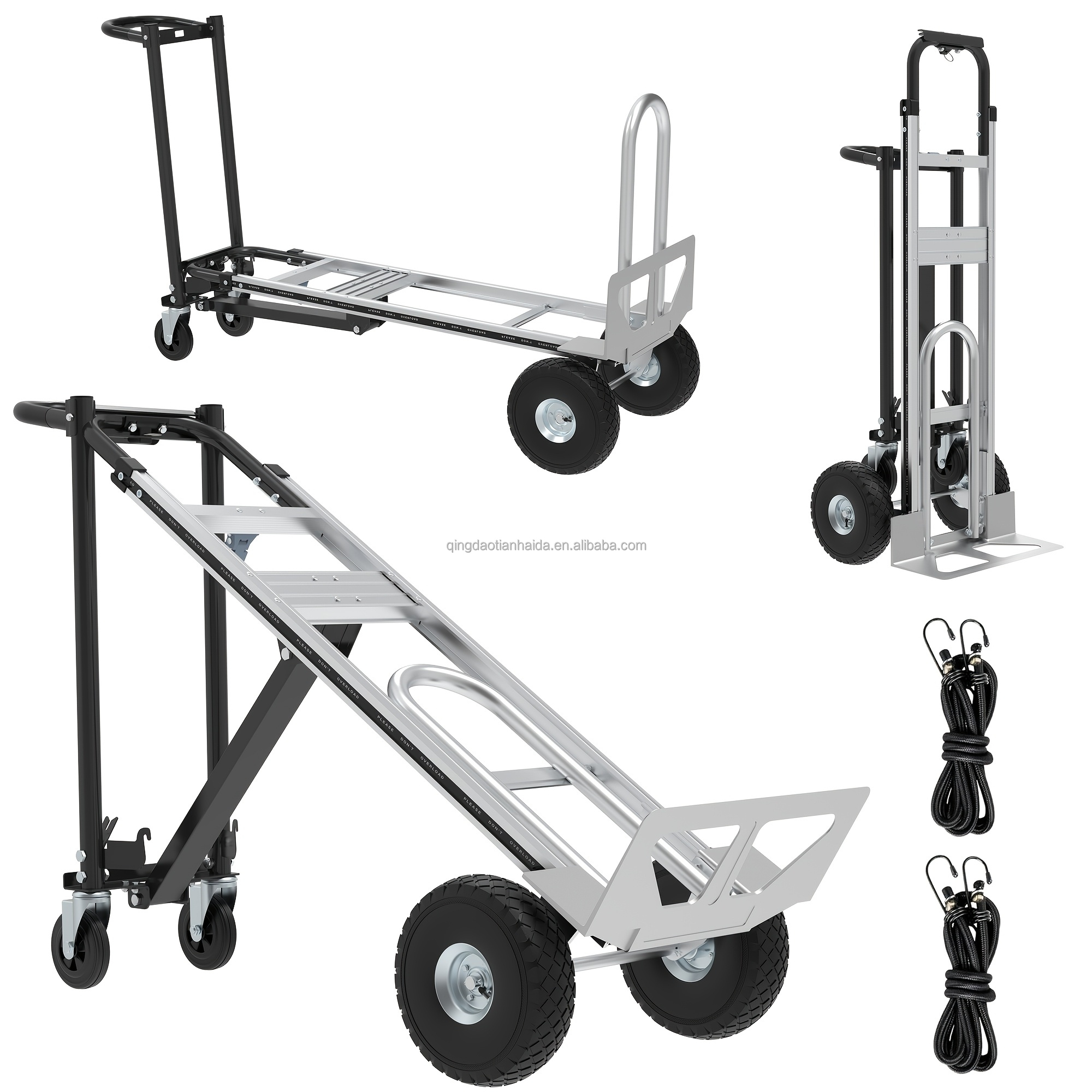 Chariots à main pour cylindres, tambours et godets