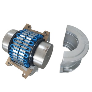 High-Speed <strong>JS</strong> Type JS1 JS2 JS3 JS4 JS5 JS6 Flexible <strong>Couplings</strong> with Serpentine Spring Snake Grid Customized OEM Support - Product Image 1