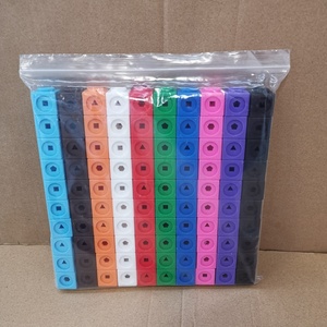 益智玩具几何计数立方体10色图形链接立方体 - Product Image 6