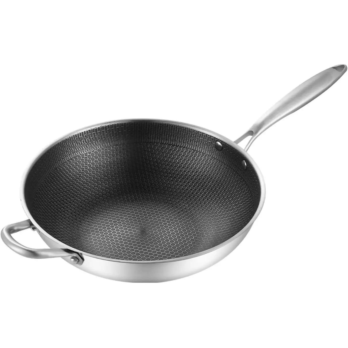 Hiệu quả cao tùy chỉnh thống nhất sưởi ấm chống ăn mòn 9cm sâu tổ ong Fry Pan