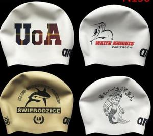 Mũ thể thao in logo theo yêu cầu, dành cho nam nữ, mũ bơi chống nước, mũ bơi silicon - Product Image 5