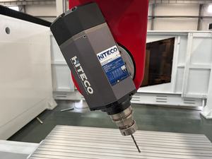 Enrutador Cnc de 5 ejes de alta precisión y alta resistencia, cabezal de 360 grados para modelo 3D, fabricación de patrones de espuma de madera EPS - Product Image 4