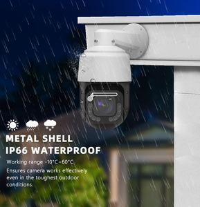 8MP 60X PTZ摄像机带刮水器室外变焦高速圆顶POE IP 360云台智能家居安全摄像机以太网 - Product Image 4