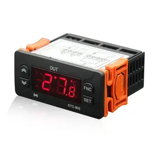 Refrigeration Alarm Calibration Function Single <strong>Sensor</strong> Line Cold Storage Cabinet <strong>Temperature</strong> <strong>Controller</strong> ETC-902 - Product Image 1