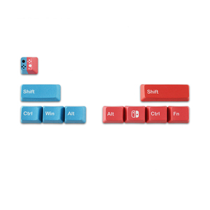 Juego de teclas de reemplazo para teclado de videojuegos, juego de teclas OEM ctrl shift, Dye sub, tema Anime, PBT