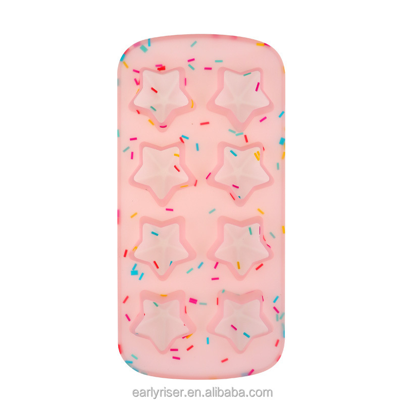 Bandeja de hielo de cinco estrellas (color de la jalea)
