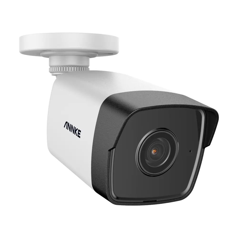 Kamera CCTV Anti Air, 2MP 1080P HD EXIR 2.0 30M IR Penglihatan Malam Jaringan dengan Mic Luar Ruangan IP67 Anti Air Pengintai PoE Kamera Peluru CCTV