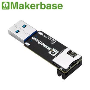 Запчасти для 3D-принтера Makerbase EMMC-ADAPTER V2 USB 3,0 считыватель для MKS EMMC модуль Micro SD TF карты MKS Pi MKS SKIPR - Product Image 4