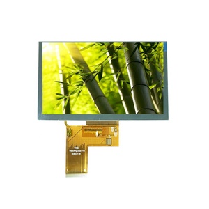 OEM ODM 300nits a 1000 nits 800x480 5 pollici tft display lcd modulo di visualizzazione dello schermo a cristalli liquidi di trasporto raspberry pi 4 display spi 5 pollici TFT lcd - Product Image 1
