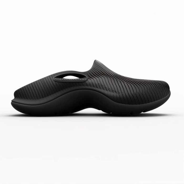 Tech Style Custom Design Rapid Prototyping 3D Printed Mules with Foamed Elastic TPU Material