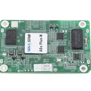 หน้าจอแสดงผล LED ขนาดเล็ก KS มีสีเต็มรูปแบบบัตรรับ novastar A5S PLUS-N บัตรรับแบบซิงโครนัสสำหรับแสดงโฆษณา - Product Image 1