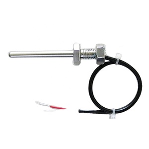 Sonda de rosca GTS300 M con tuerca a juego Dos cables PT100 PT1000 Sensor de temperatura para instalación fija - Product Image 1