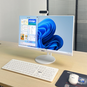 Fábrica venda quente tudo em um pc com 21.5 23.8 27 polegadas All-In-One Computador Escritório Negócios Trabalhando Desktops Computador