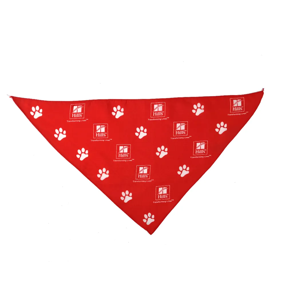 Bandana de perro lisa con logotipo personalizado lavable de lujo suave de moda única de alta calidad