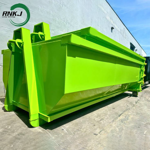 RNKJ Marca personalizada 6M3 skip Bins Mobile Hook lift bins Recipientes Caixas de sucata de aço em alta qualidade