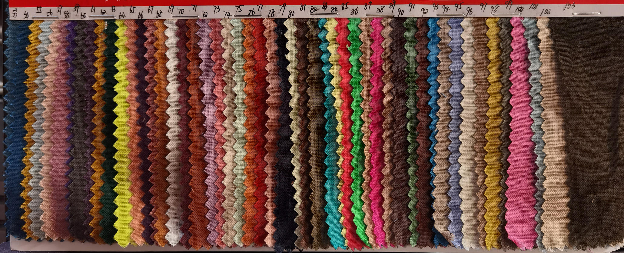 send color number to saler