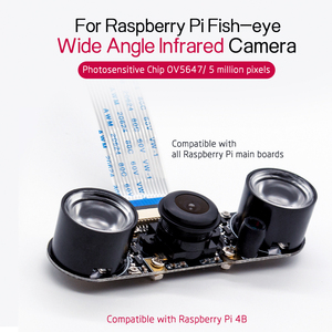 <strong>raspberry</strong> <strong>pi</strong> <strong>camera</strong> Night Vision Focal Adjustable 5MP 1080P Fish Eye Wide Angle <strong>Camera</strong> Module Compatible with All RPI Board - Product Image 6
