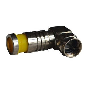 RG6 RG59 F连接器RG11 90度压缩F连接器 - Product Image 2