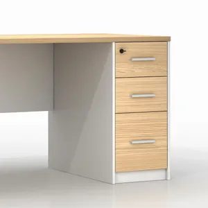 Modern Wood <strong>Design</strong> Furniture Mdf Home Executive l Shaped CEO Office <strong>Table</strong> with 3 Drawer Office <strong>Computer</strong> Working <strong>Table</strong> - Product Image 5