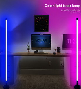 โคมไฟ RGB LED TL-120แบบพกพากลางแจ้งพร้อมกล่องรีโมทหลอดไฟนีออนความยาวแตกต่างกันสำหรับดิสโก้ดีเจงานปาร์ตี้ไฟสี - Product Image 3