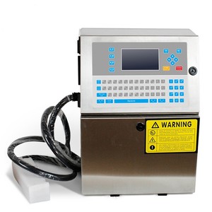 Automatischer Chargen code Kontinuierlicher industrieller Online-Cij-Tinten strahl drucker Qr-Code Chargen nummer Druckmaschine - Product Image 3
