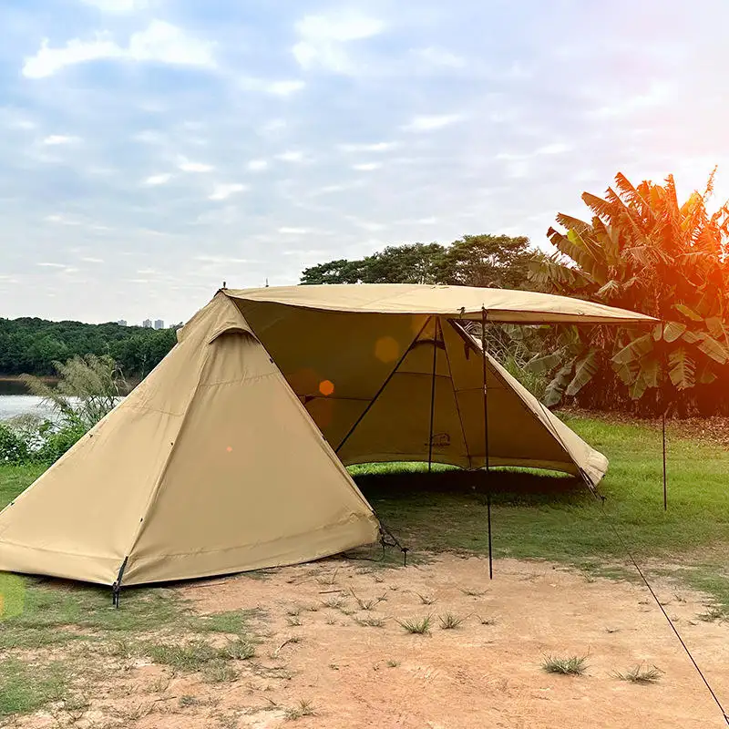 Tenda da esterno con tenda impermeabile per tenda da sole in stile tenda con riparo di emergenza per la vita tenda