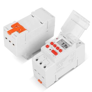 30A 5000W 110V 120VAC Digitaler wöchentlicher programmier barer Timer-Schalter Automatisches Ein-und Ausschalten mit Countdown-Funktion und 12/24h - Product Image 1