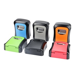Combination Lockbox <strong>Code</strong> Lock Secure Key Holder Wall Mounted Keysafe for Family Realtor