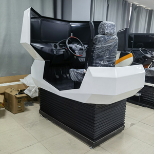 Simulador de conducción de automóviles dinámico 4D, equipo de Entrenamiento Educativo de 3 grados de libertad para escuela de conducción - Product Image 4