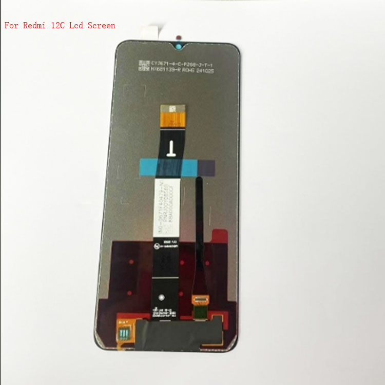 noir pour Xiaomi Redmi 12C Lcd