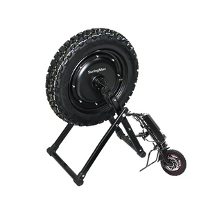花园农场使用电动手推车电机套件单轮500w 1000w 1500w重型货物电动手推车轮内电机