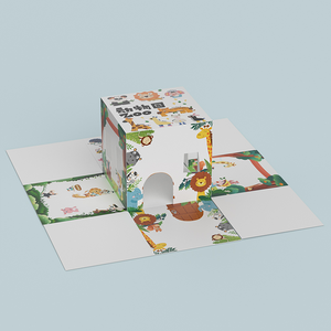 Customized Creative <strong>Box</strong>-shaped Children's <strong>Toy</strong> Boxes and Bulk Orders of Cardboard Empty Boxes - Product Image 2