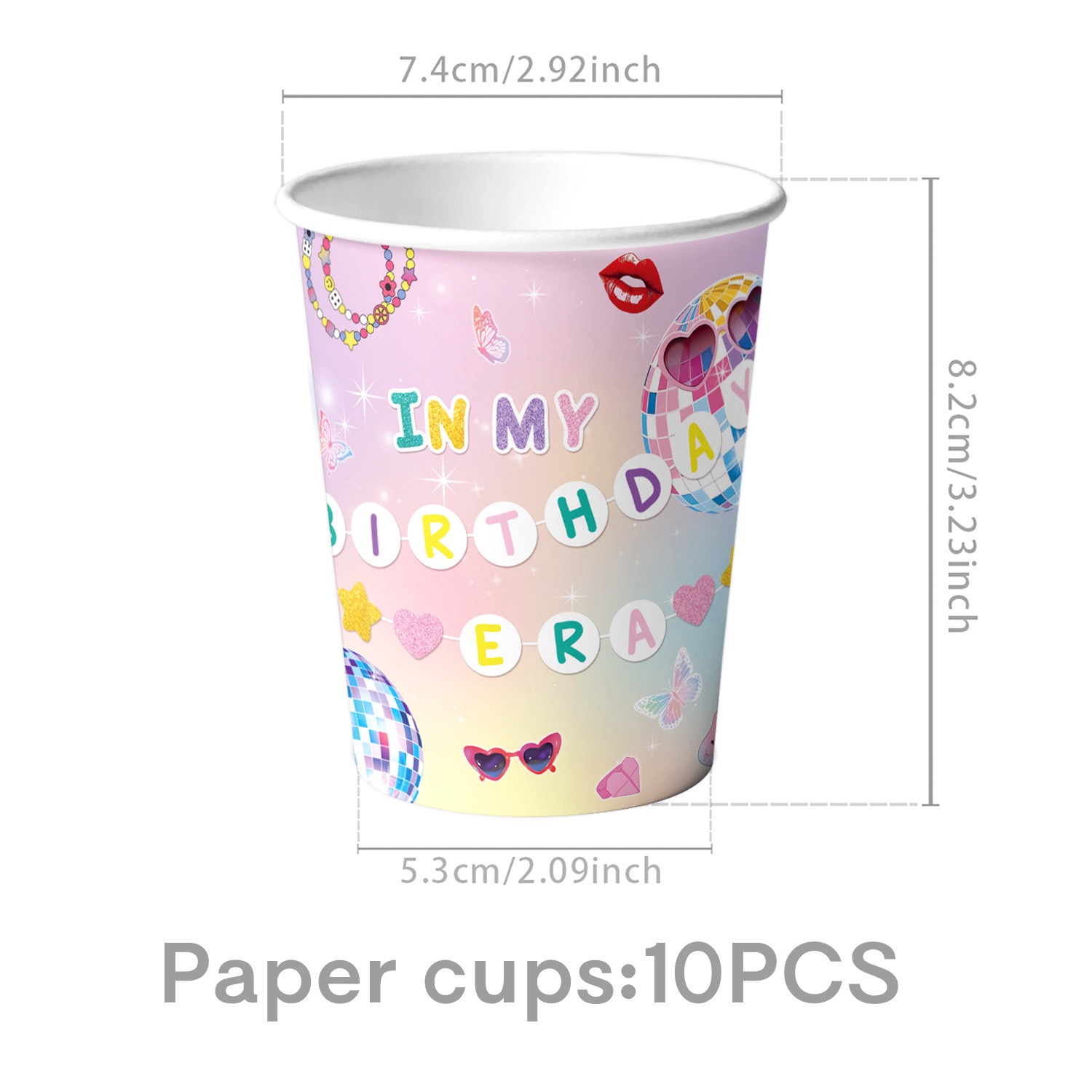Gobelets en papier 10 unités