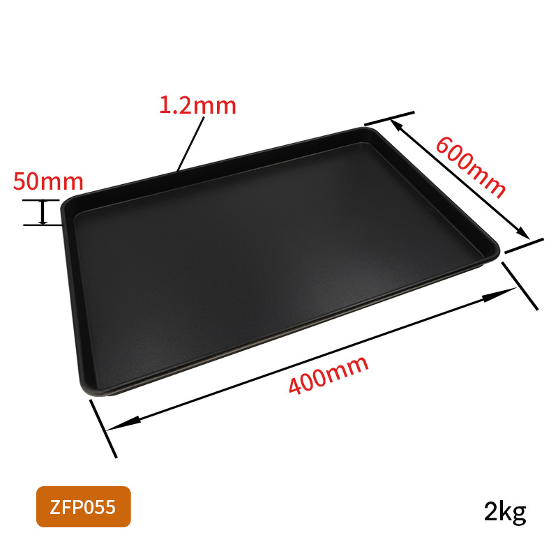 B60X40X5cm-1.2mm noir