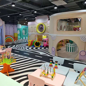 Lâu Đài maccarron máy bay trong nhà vui chơi giải trí sân chơi trò chơi Thiết bị cho trẻ em trẻ em bên trong - Product Image 4