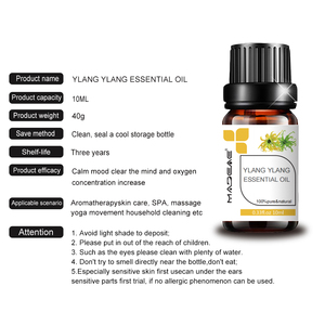 100% 純粋なYlang Ylang IIIエッセンシャルオイル認定生GC/MS純度10ml (0.33 Fl。オズ。) | Cananga Odorata - Product Image 4
