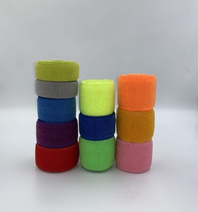 5cm Colorido Fuerte Elástico Un-Napped Loop Velcroes personalizados Nylon y poliéster Gancho y correa de bucle - Product Image 6