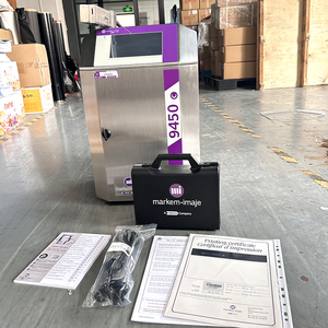 Markem Imaje 9450C Inkjet Printer 1.1g IP66 New Condition <strong>Designed</strong> <strong>Coding</strong> Pipe Cable Tube Wire Profile Industries Paper - Product Image 1