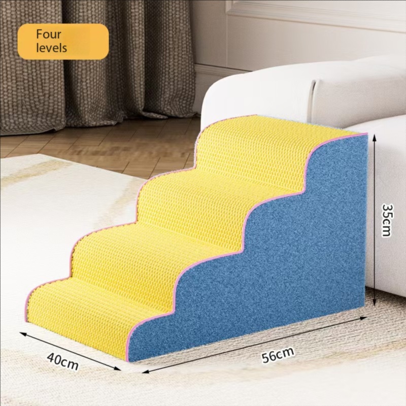 Bleu+Jaune - 4 Escaliers