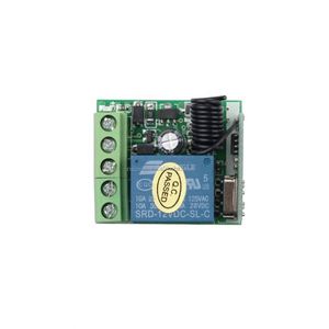 433 Mhz 220V10Aワイヤレスリモートコントロールスイッチ12V1CHリレーレシーバーモードRFトランスミッター433Mhzリモートコントロール - Product Image 3