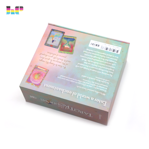 定制个性化印刷甲骨牌甲板/顶部和底部盒子内有小册子 - Product Image 6