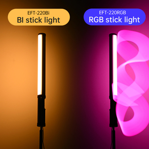 Jinbei แท่งไฟสำหรับถ่ายภาพมือถือแบบ EFT-220RGB มีแบตเตอรี่ในตัว, แท่งไม้กายสิทธิ์สำหรับถ่ายวิดีโอแอลอีดีสำหรับการสตรีมสดกลางแจ้ง - Product Image 6