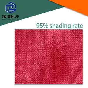 HDPE Material im Freien rot Mono Tape Schattierung Stoff Schatten Netz Rollen Schatten Netz - Product Image 5