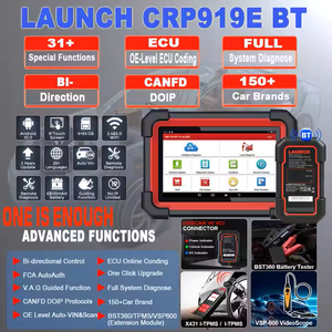 LAUNCH X431 CRP919E BT Bluetooth OBD Escáner Herramienta de escaneo bidireccional Codificación ECU 29 Servicio Todos los sistemas Herramienta de diagnóstico automático - Product Image 2