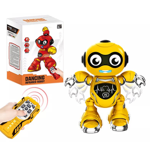 Robot giocattolo telecomandati intelligenti mini robot giocattolo programmabile intelligente per bambini che camminano e ballano robot