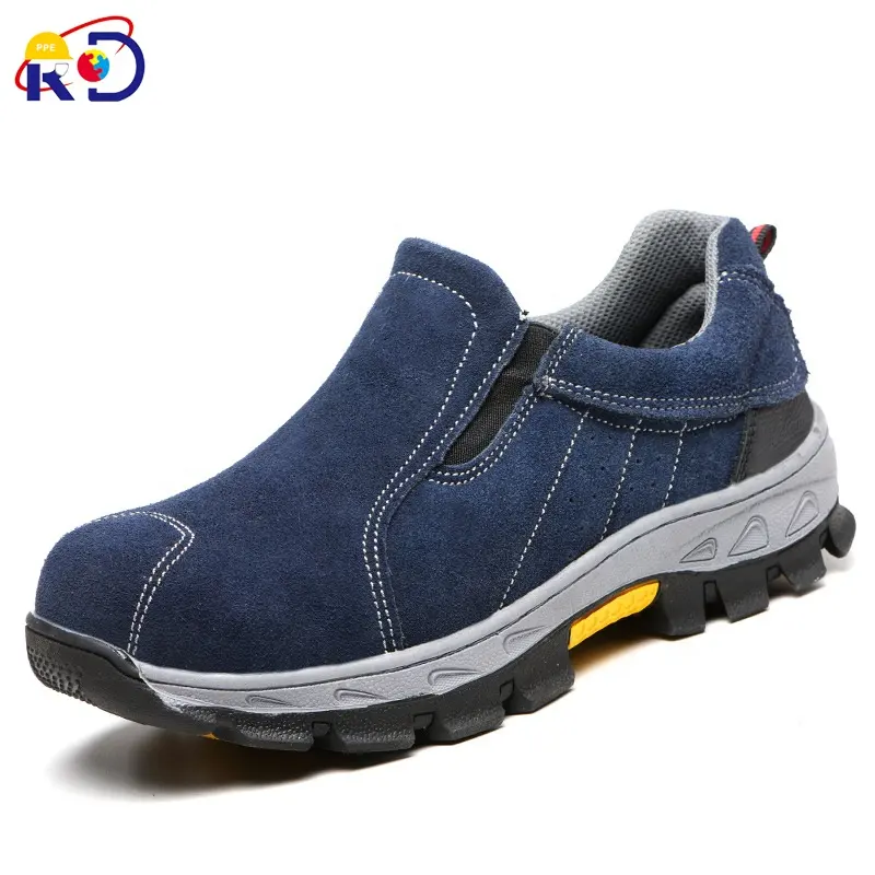 Breathable and anti piercing one foot work safety shoes