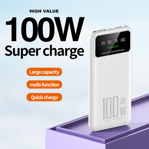 LOGO personalizado PD35W Delgado Super carga rápida 10000mAh tipo C Salida de entrada con linterna LED banco de energía USB dual 10000mAh - Product Image 3