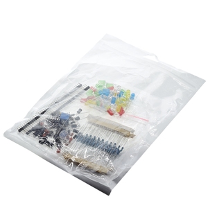 TZT nuovi componenti elettronici Starter Kit di base per Arduino UNO MEGA2560 Raspberry Pi con resistenza condensatore cicalino LED - Product Image 1