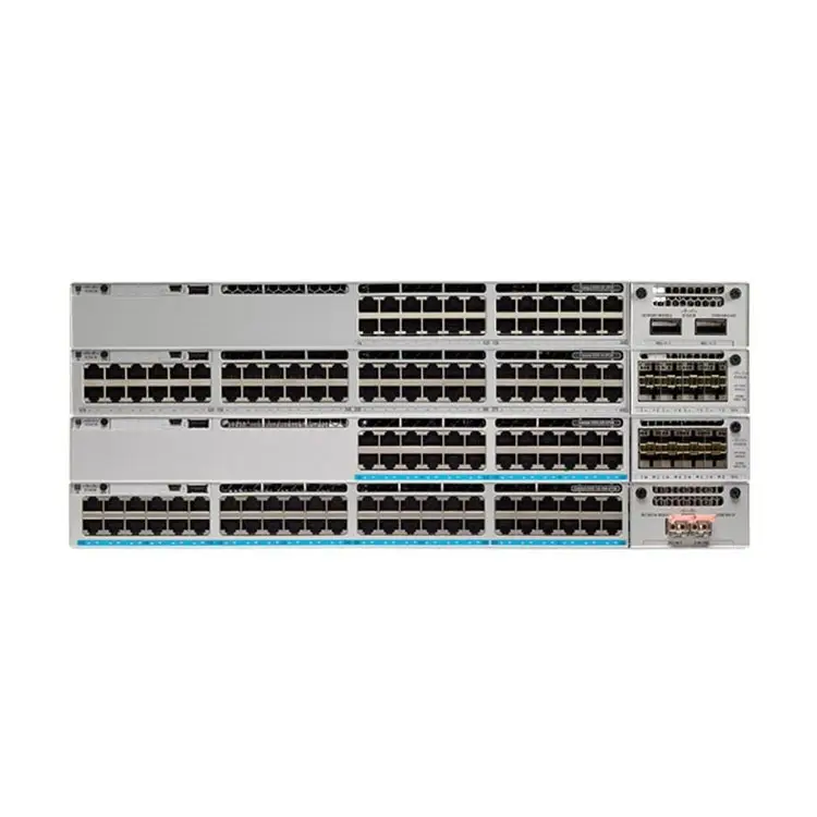 9300 סדרת 5 Gbps UPOE יציאות 100M/1G/ 2.5G/5G מתג C9300-48UN-E